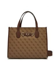 Guess Torebka HWSG86 54220 Brązowy. Brązowe torebki klasyczne Guess, z aplikacjami, ze skóry, bez dodatków. Za 389.99 zł.