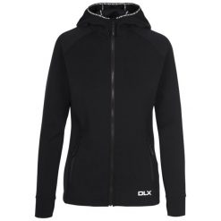 Dlx Anais - Damska bluza z kapturem Dlx w kolorze czarnym. Czarne bluzy DLX, bez wzorów, z kapturem. W wyprzedaży za 203.40 zł.