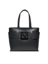 Armani Exchange Torebka 949138 0A874 20 Czarny. Czarne torebki klasyczne Armani Exchange, bez wzorów, ze skóry, bez dodatków. Za 639.99 zł.
