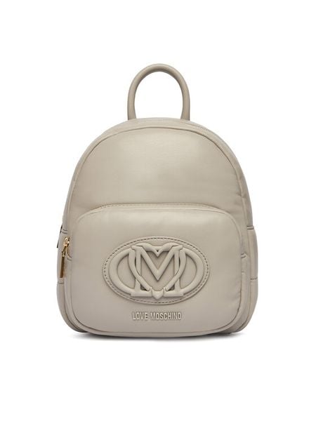 LOVE MOSCHINO Plecak JC4332PP0OKM0101 Szary. Szare plecaki Love Moschino, bez wzorów, ze skóry. Za 591.99 zł.