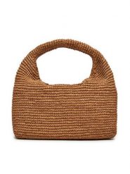 Manebi Torebka Halfmoon Bag V 2.2 DH Brązowy. Brązowe torebki klasyczne Manebi, bez wzorów, z materiału, bez dodatków. Za 719.99 zł.
