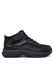 Skechers Trekkingi Waterproof Relaxed Fit: Trego - Ashaway 180336/BKCC Czarny. Czarne trekkingi Skechers, ze skóry, trekkingowe. Za 479.99 zł.