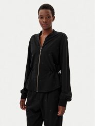 Liu Jo Sport Bluza TA5190 J5942 Czarny Regular Fit. Czarne bluzy Liu Jo Sport, xs, bez wzorów, z wiskozy, bez kaptura. Za 529.99 zł.