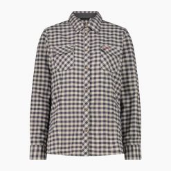 Koszula damska turystyczne CMP 32T1486. Brązowe koszule CMP, m, bez wzorów, sportowe, bez kołnierzyka, bez ramiączek. Za 274.00 zł.