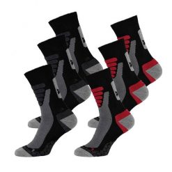 Skarpety turystyczne Xtreme 6-pack Multi Czarny. Czarne skarpety XTREME SOCKSWEAR, bez wzorów. Za 194.99 zł.