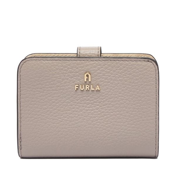 Portfel Furla. Brązowe portfele Furla, bez wzorów. Za 674.99 zł.
