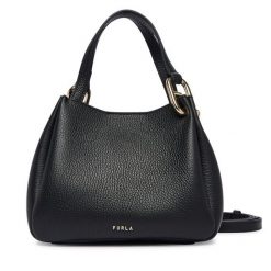 Torebka Furla. Czarne torebki klasyczne Furla, bez wzorów, bez dodatków. Za 1,439.00 zł.