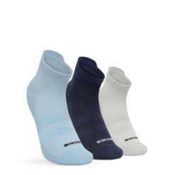 Skarpetki golfowe z bawełny organicznej 3-pak Siroko Torrey Blues. Niebieskie skarpety SIROKO, bez wzorów, z bawełny. Za 67.00 zł.