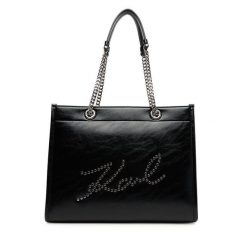 Torebka KARL LAGERFELD. Czarne torebki klasyczne KARL LAGERFELD, bez wzorów, bez dodatków. Za 1,099.00 zł.