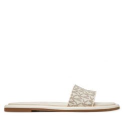 Klapki MICHAEL Michael Kors. Klapki MICHAEL Michael Kors, bez wzorów, bez obcasa. Za 369.99 zł.