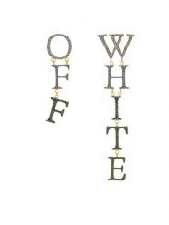 Off-White Kolczyki OWOD207S23MET0028445 Złoty. Żółte kolczyki OFF-WHITE, metalowe. Za 829.99 zł.