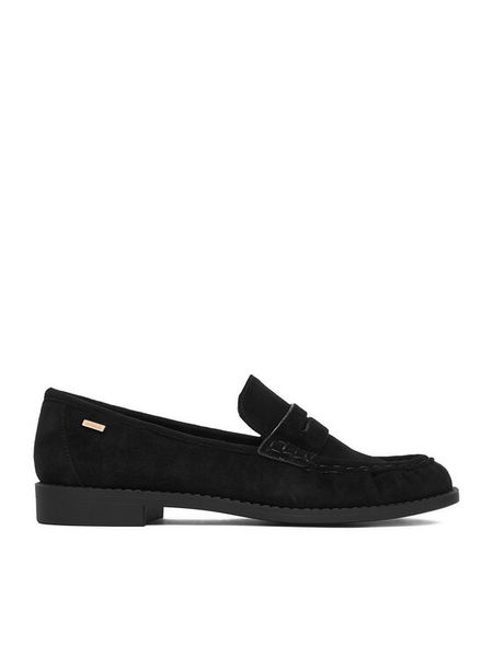 MEXX Lordsy EO-R26SS15-1 Czarny. Czarne lordsy Mexx, bez wzorów, ze skóry, bez obcasa, bez zapięcia. Za 349.99 zł.