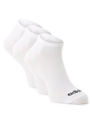 Adidas Sportswear skarpety do obuwia sportowego pakowane po 3 szt. Kobiety Bawełna biały, M. Białe skarpety adidas Sportswear, bez wzorów, z bawełny. Za 39.95 zł.