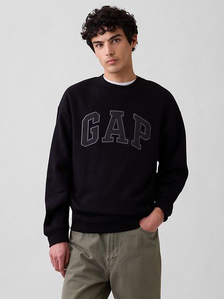 GAP Bluza w kolorze czarnym rozmiar: M. Czarne bluzy GAP, m, bez wzorów, bez kaptura. Za 109.95 zł.