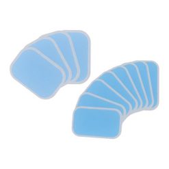 Gel Pads - 12 sztuk. Niebieskie paski HMS, bez wzorów. Za 37.04 zł.