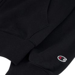 Bluza damska Champion Full Zip Hoodie Sweatshirt 117787. Czarne bluzy Champion, m, bez wzorów, bez kaptura. Za 219.00 zł.