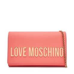 Torebka LOVE MOSCHINO. Pomarańczowe torebki klasyczne Love Moschino, bez wzorów, bez dodatków. Za 349.99 zł.