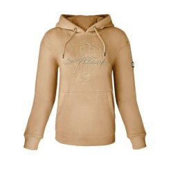 Bluza jeździecka damska JD ATTACK Alison. Brązowe bluzy JD ATTACK, l, bez wzorów, z bawełny, bez kaptura. Za 229.00 zł.