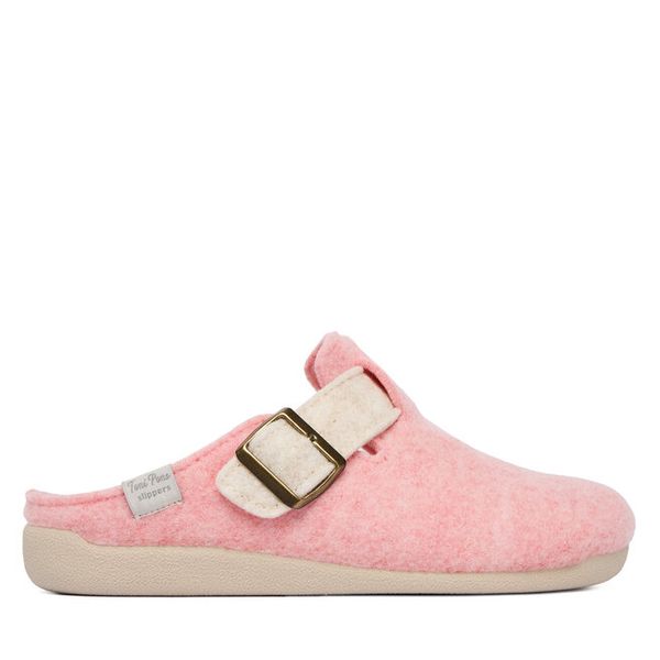 Kapcie Toni Pons. Czerwone obuwie domowe Toni Pons, bez wzorów, bez zapięcia. Za 179.99 zł.