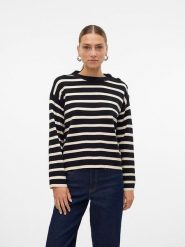 Vero Moda Sweter w kolorze czarnym rozmiar: S. Czarne swetry Vero Moda, s, bez wzorów, bez ramiączek. Za 70.24 zł.