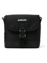 Polaroid Torba w kolorze czarnym na aparat - 23 x 19 x 10,5 cm rozmiar: onesize. Czarne torby na ramię Polaroid, bez wzorów, z materiału, przez ramię, bez dodatków. Za 150.02 zł.
