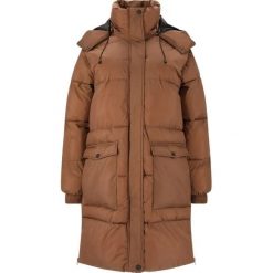Parka dla kobiet Whistler Amatos. Brązowe parki Whistler, uniwersalny, z materiału, eleganckie, bez kaptura. Za 357.50 zł.