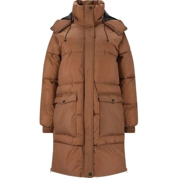 Parka dla kobiet Whistler Amatos. Czarne parki Whistler, uniwersalny, z materiału, eleganckie, bez kaptura. Za 310.00 zł.