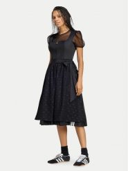 Adidas Sukienka codzienna Dirndl Dress LG2246 Czarny Regular Fit. Czarne sukienki Adidas, na co dzień, bez wzorów, z syntetyku, bez kołnierzyka, bez ramiączek, proste. Za 1,654.99 zł.