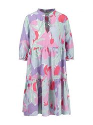 FYNCH-HATTON Lniana sukienka ze wzorem rozmiar: 42. Sukienki Fynch-Hatton, na co dzień, bez wzorów, ze lnu, bez kołnierzyka, bez ramiączek, midi, proste. Za 152.99 zł.