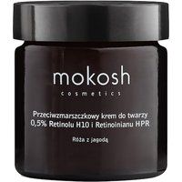 Przeciwzmarszczkowy krem do twarzy 0,5% Retinolu H10 i Retinoinianu HPR Róża z j. Kremy do twarzy Mokosh. Za 249.00 zł.
