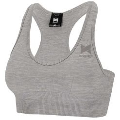 Top sportowy damski. Szare bielizna sportowa XTREME, l, bez wzorów, z elastanu. Za 139.04 zł.