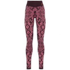 Damskie legginsy Kari Traa Saga. Czarne legginsy Kari Traa, l, bez wzorów, z elastanu, z podwyższonym stanem. Za 477.50 zł.