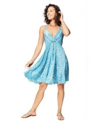 Ipanima Sukienka w kolorze błękitnym rozmiar: 34-40. Niebieskie sukienki Ipanima, na co dzień, bez wzorów, bez kołnierzyka, bez ramiączek, midi, proste. Za 56.99 zł.