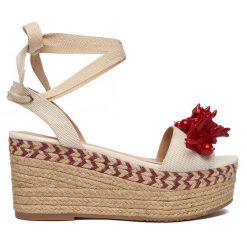Espadryle Liu Jo. Białe espadryle Liu Jo, bez wzorów, bez obcasa, bez zapięcia. Za 519.99 zł.