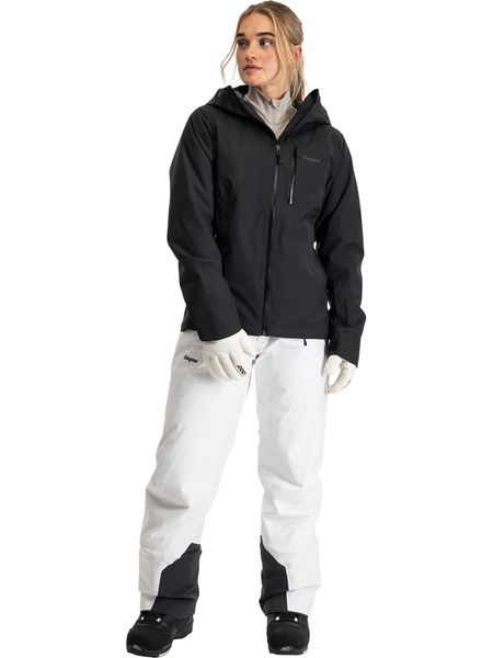 Bergans Kurtka narciarska "Oppdal" w kolorze czarnym rozmiar: XS. Czarne kurtki narciarskie Bergans, xs, bez wzorów, z materiału, bez kaptura, narciarskie. Za 1,005.56 zł.