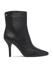 Tommy Hilfiger Botki High Heel Clean Ankle Boot FW0FW09624 Czarny. Czarne botki TOMMY HILFIGER, bez wzorów, ze skóry, bez obcasa, na szpilce, bez zapięcia. Za 749.99 zł.