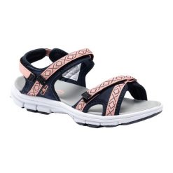Sandały trekkingowe damskie CMP Almaak. Niebieskie sandały CMP, bez wzorów, z gumy, klasyczne, z otwartym noskiem, bez obcasa, bez zapięcia. Za 149.99 zł.