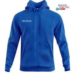 Bluza sportowa Givova Polarfleece 500 niebieska 2xl. Czarne bluzy Givova, na lato, xl, bez wzorów, z polaru, z kapturem. Za 92.02 zł.