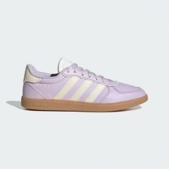Buty Breaknet Sleek. Białe trekkingi Adidas, z gumy, trekkingowe. Za 239.00 zł.
