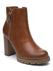 Sixth Sens Botki w kolorze karmelowym rozmiar: 41. Brązowe botki Sixth Sens, bez wzorów, z materiału, bez obcasa, bez zapięcia. Za 136.95 zł.