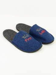 Kitz-pichler Kapcie "Happy" w kolorze niebieskim rozmiar: 35/36. Niebieskie obuwie domowe Kitz pichler, bez wzorów, z materiału, bez zapięcia. Za 60.99 zł.