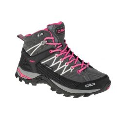 Buty trekkingowe damskie, CMP Rigel Mid. Czerwone trekkingi CMP, z materiału, trekkingowe. Za 362.99 zł.