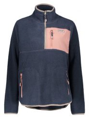 Sublevel Bluza polarowa w kolorze granatowo-jasnoróżowym rozmiar: M. Niebieskie bluzy Sublevel, m, bez wzorów, z polaru, bez kaptura. Za 92.21 zł.
