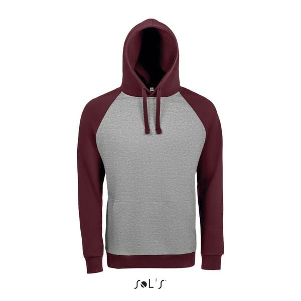 Bluza z kapturem Sol's Seattle. Niebieskie bluzy SOL'S, l, bez wzorów, z bawełny, z kapturem. Za 174.00 zł.