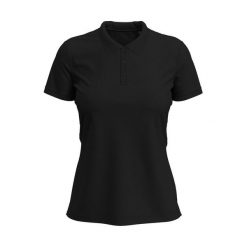 Damska Koszulka Polo Claire. Czarne koszulki polo STEDMAN, xs, bez wzorów, bez kołnierzyka, bez ramiączek. Za 100.99 zł.