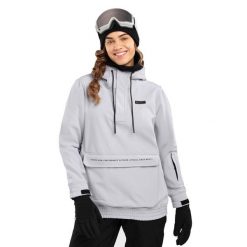 Kurtka narciarsko-snowboardowa damska W3-W Lhotse. Szare kurtki narciarskie SIROKO, xs, bez wzorów, z softshellu, bez kaptura, narciarskie. W wyprzedaży za 367.95 zł.