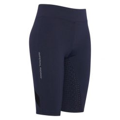 Damskie legginsy jeździeckie Imperial Riding Swim and Ride. Niebieskie legginsy IMPERIAL RIDING, xs, bez wzorów, z jersey, z podwyższonym stanem, krótkie. Za 265.50 zł.