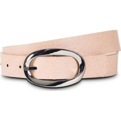 Pasek bonprix cielisty. Brązowe paski bonprix, bez wzorów, ze skóry, wizytowe. Za 29.99 zł.