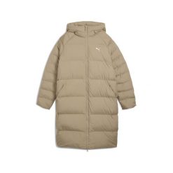Damska parka z kapturem Mono PUMA Ice Coffee Beige. Brązowe parki Puma, sportowe, z kapturem. Za 799.00 zł.