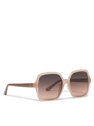 Guess Okulary przeciwsłoneczne GU7921 Beżowy. Brązowe okulary przeciwsłoneczne Guess, z aplikacjami, z tworzywa sztucznego. Za 349.99 zł.